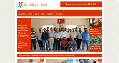 Desktop Screenshot of malatyagezi.com